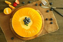 黄桃冻芝士蛋糕