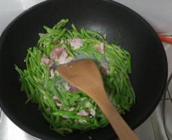 瘦肉炒四季豆丝