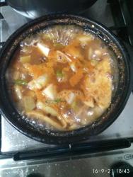 传统韩国大酱汤