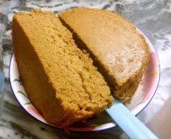 超简单の巧克力海绵蛋糕