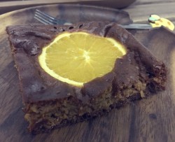 无油无糖香橙酸奶蛋糕