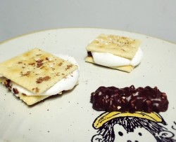 简单快手又无敌好吃的S'more/棉花糖夹心饼干