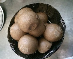 70%黑麦馒头 天然酵母