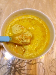 辅食-胡萝卜水蒸蛋