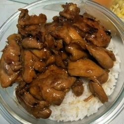 照烧鸡腿饭