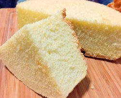 原味戚风蛋糕6寸3蛋