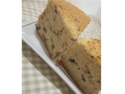 蜂蜜核桃香蕉全麦戚风蛋糕