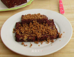 河北小吃：猪血糕