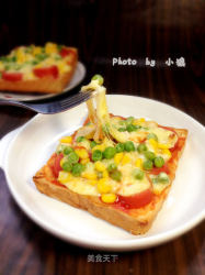 快手早餐----吐司披萨