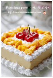 又是一季芒果香-----芒果慕斯蛋糕