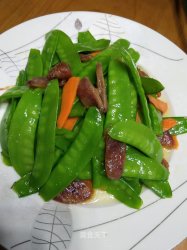 兰豆炒腊肠❤️