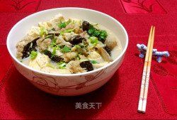 老板鱼炖豆腐