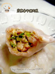 煮饺子不破皮的窍门--芹菜香干猪肉饺