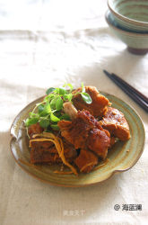 茶香蜜糖排骨