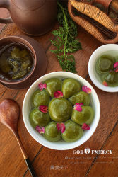 #八珍盛宴#一颗汤圆一份思念=寄托思念的浓情玫瑰汤圆