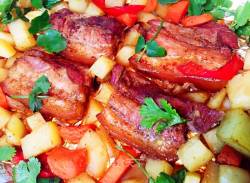 什锦香烤五花肉