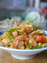 洋芋擦擦最本土的吃法——家常炒洋芋擦擦