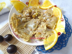 板栗炼奶鸡蛋饼