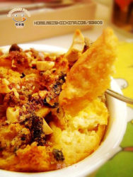 剩馒头的华丽变身--馒头布丁