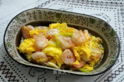 虾仁炒鸡蛋