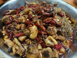 麻辣粉丝鸡腿
