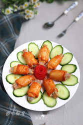 #第四届烘焙大赛暨是爱吃节#莲藕鸡肉卷