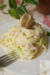 白蛤蜊奶油意大利面