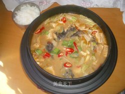韩国料理——黑鱼酱汤