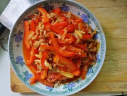甜椒肉丝