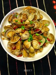 辣炒花蛤