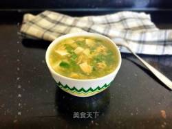 #春食野菜香#香椿豆腐汤