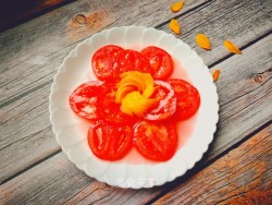 #夏日懒人餐#糖渍西红柿