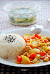 咖喱鸡肉饭