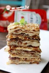 中西结合的美食-----茄汁牛肉千层饼