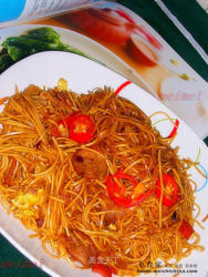 家常面条@@干炒筒仔面