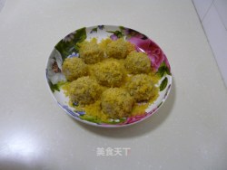 遍地金黄——黄米丸子