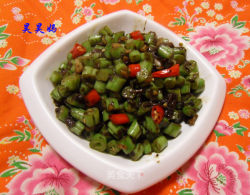 橄榄菜炒豆角