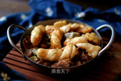 主食配菜一锅出【豆角排骨焖卷子】