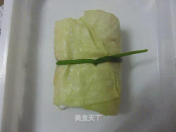 【闽菜】包菜鸡肉粉丝包 （营养早餐菜谱）