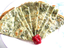 春天的美味---白蒿鸡蛋饼