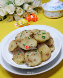 香煎绿豆糯米粽