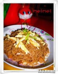 简易版家乡小炒＠＠蛋丝炒米粉