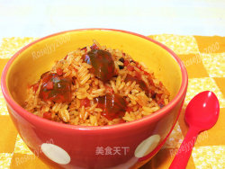 番茄炒饭