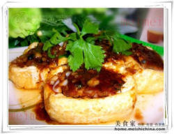 家常菜肴@@煎酿豆腐