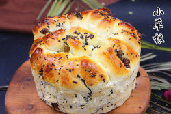 #ACA烘焙明星大赛#果干手撕面包