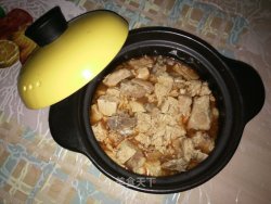 冻豆腐炖排骨