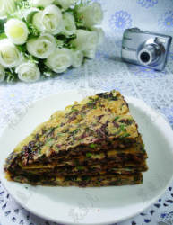 红苋菜鸡蛋煎饼