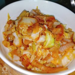 快手小炒菜：洋葱炒圆白菜