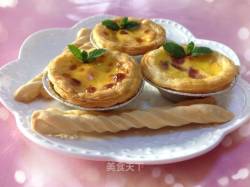 草莓蛋挞&黄桃蛋挞&葡式蛋挞