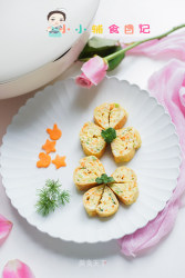 10个月以上辅食肉末蔬菜玉子烧